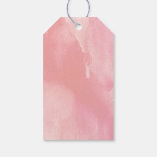 リトルディアファースト誕生日パーティーメッセージカード ギフトタグ (裏面)