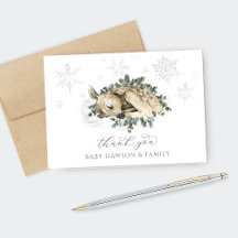 リトルディアブルーと緑のウッドランドの赤ちゃんシャワー