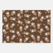 リトルディアベビーシャワーラッピング紙シート ラッピングペーパーシート (正面3)