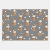 リトルディアベビーシャワーラッピング紙シート ラッピングペーパーシート (正面2)