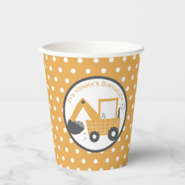 リトルディガー建築誕生日 紙コップ