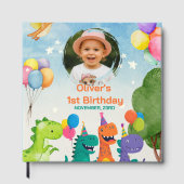 リトルディノ1歳の誕生日 ゲストブック (正面)