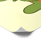 リトルディノ4th誕生日Tシャツとギフト ポスター (角)