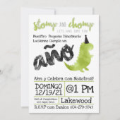 リトルディノ   サウリオヴェルデチコ 招待状 (正面)