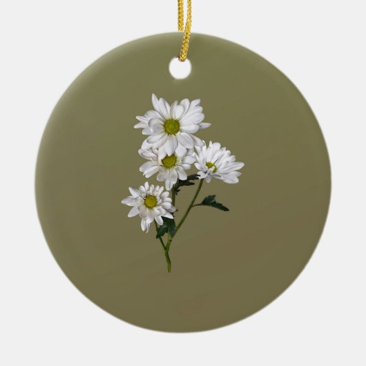 リトルデイジールックアップ セラミックオーナメント (正面)