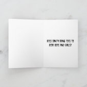 リトルデッド・ガール・クリスマスカード シーズンカード (内部)