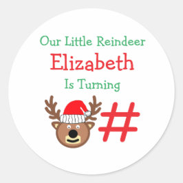 リトルトインデア子供の誕生日 ラウンドシール