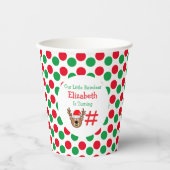 リトルトインデア子供の誕生日 紙コップ (正面)