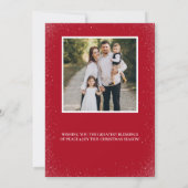 リトルトナイシンプルアの雪の結晶カスタム2 Photo シーズンカード (裏面)