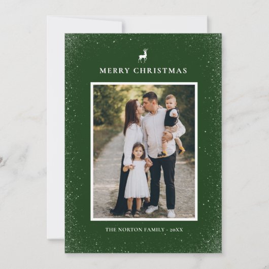 リトルトナイシンプルアの雪の結晶カスタム2 Photo シーズンカード (正面)