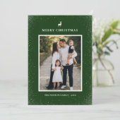 リトルトナイシンプルア雪の結晶カスタム写真 シーズンカード (スタンド正面)