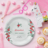 リトルトマ素朴トシックな水の色ベビーシャワー ペーパープレート (パーティー)