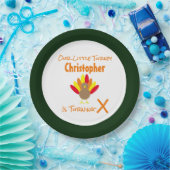 リトルトルコ誕生日 ペーパープレート (パーティー)