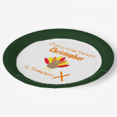 リトルトルコ誕生日 ペーパープレート (アングル)