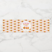 リトルトルコ1歳の誕生日 ペットボトルラベル (シングルラベル)