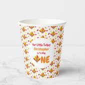 リトルトルコ1歳の誕生日 紙コップ (正面)