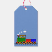 リトルトレインデザインギフトラベル ギフトタグ (正面)