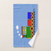 リトルトレインバスタオルセット バスタオルセット (ハンドタオル)