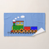 リトルトレインバスタオルセット バスタオルセット (ハンドタオル)