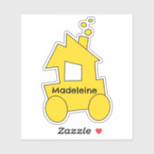 リトルトレイン誕生日パーティー シール (シート)