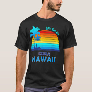 リトルトーチ鍵コナハワイレトロトロピカルビーチ Tシャツ
