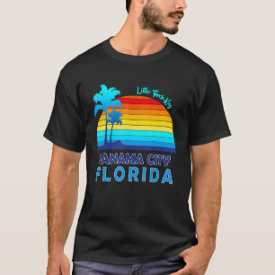 リトルトーチ鍵パナマシティフロリダレトロビーチS Tシャツ