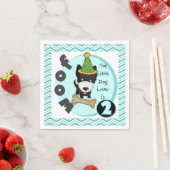 リトルドッグ恋人2nd誕生日紙ナプキンス スタンダードカクテルナプキン (インサイチュ)