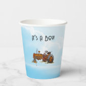 リトルドライバー 紙コップ (裏面)