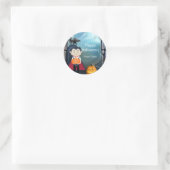 リトルドラキュラヴァンパイアハッピーハローウィンパーティーフェイト ラウンドシール (バッグ)