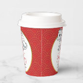 リトルドラゴンかわいい赤ちゃんシャワーの途中にある 紙コップ (右)