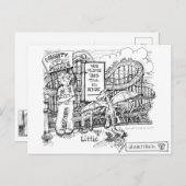 リトルドラゴンアットテーマパーク ポストカード (正面/裏面)