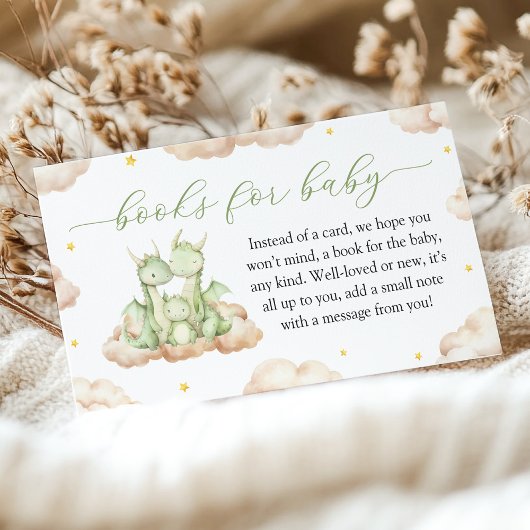 リトルドラゴンブックベビーエンクロージャカード エンクロージャーカード