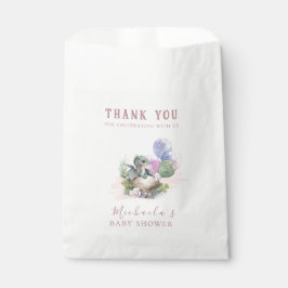 リトルドラゴンベビーシャワーありがとう フェイバーバッグ