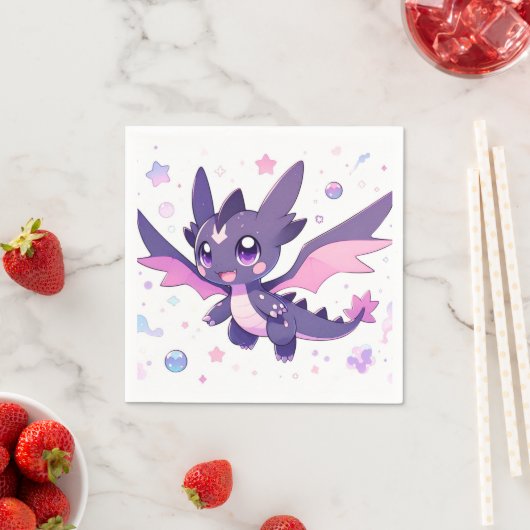 リトルドラゴンベビーシャワー スタンダードカクテルナプキン (インサイチュ)