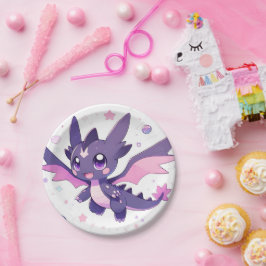 リトルドラゴンベビーシャワー ペーパープレート