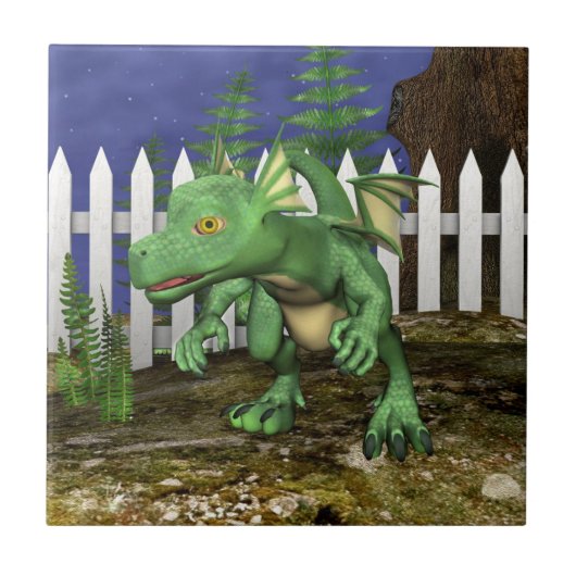 リトルドラゴン タイル (正面)