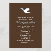 リトルドーブボーイ《キリスト教》洗礼式や命名式とバプテスマ