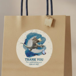 リトルナイトドラゴンスターズ ベイビーシャワーをありがとう ラウンドシール