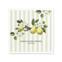 リトルナシ男女兼用フルーツテーマベビーシャワー