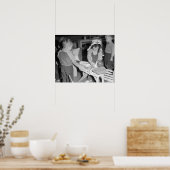 リトルナース、1943年。ヴィンテージ写真 ポスター (キッチン)