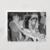 リトルナース, 1943 ポストカード (正面/裏面)