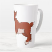 リトルニキタクブ カフェラテマグ (右アングル)