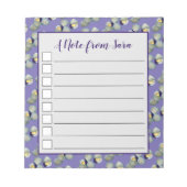 リトルネックのアサリ海鮮クランベークアサリ掘り ノートパッド (正面)