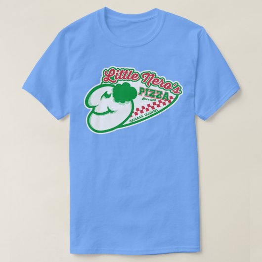 リトルネロスピザロゴ Tシャツ (デザイン正面)