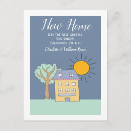 リトルハウスアンドツリーウィズサンニューホーム 案内ポストカード