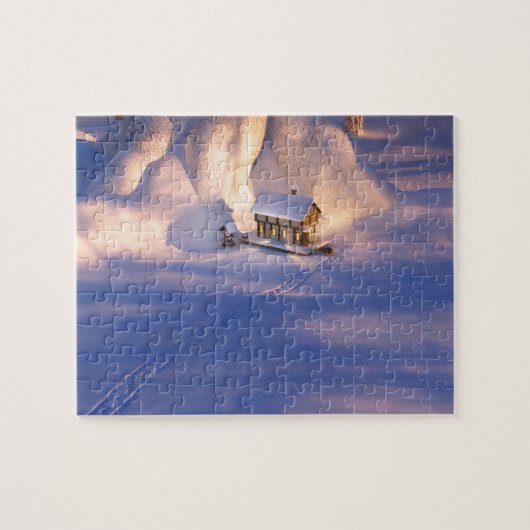 リトルハウスインザスノーパズル ジグソーパズル (横)
