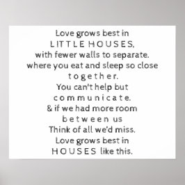 リトルハウス引用文 ポスター