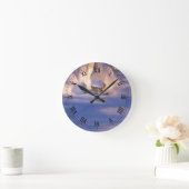 リトルハウス・イン・ザ・スノークロック ラウンド壁時計 (ホーム)