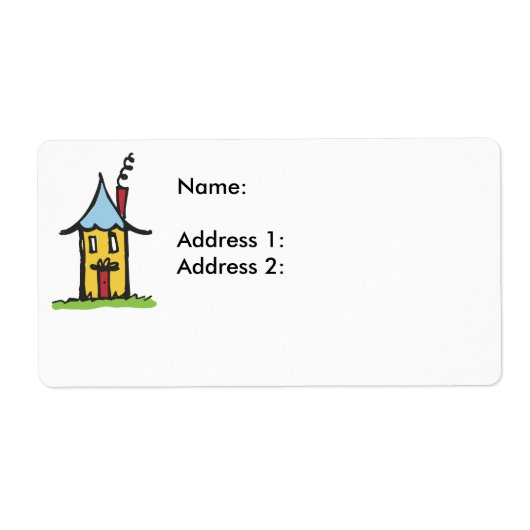 リトルハウス ラベル (正面)