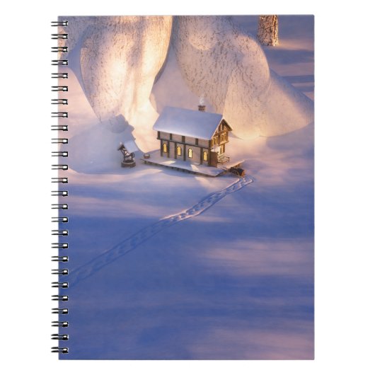 リトルハウスin the snow notebook ノートブック (正面)